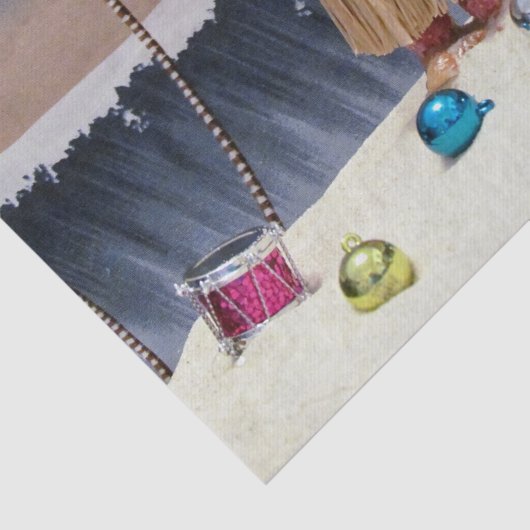 kerstcadeaupapier met kerstcadeaus voor kerstfeest tissuepapier (Detail)