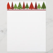 kerstcadeaupapier met kerstcadeautjes (Voorkant)
