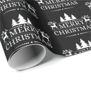 kerstcadeaupapier met kerstcadeautjes cadeaupapier