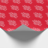 kerstcadeaupapier met kerstcadeautjes cadeaupapier (Hoek)