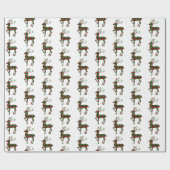 kerstcadeaupapier met kerstinslag cadeaupapier (Vlak)