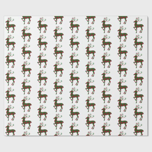 kerstcadeaupapier met kerstinslag cadeaupapier (Vlak)