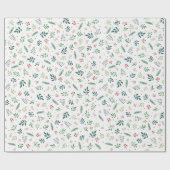 kerstcadeaupapier met roestvast cadeau cadeaupapier (Vlak)