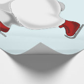 Kerstcadeaupapier met vrolijke Beren Cadeaupapier (Hoek)