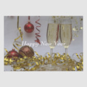 kerstcadeaupapier nieuwjaarsfeestdag tissuepapier (Voorkant)