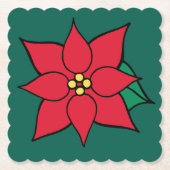 kerstcadeaupapier, Onderzetter (Voorkant)