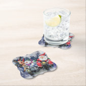 kerstcadeaupapier Onderzetter prettige kerstvriend (Insitu)