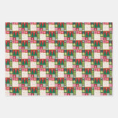 Kerstcadeaupapier Papel de regalo navideño Inpakpapier Vel (Voorkant 3)