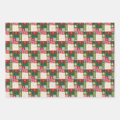 Kerstcadeaupapier Papel de regalo navideño Inpakpapier Vel (Voorkant 2)