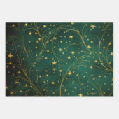 Kerstcadeaupapier Plat Vellen Set 1 (Voorkant)