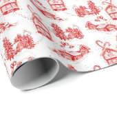 kerstcadeaupapier | Rood Cadeaupapier (Rol Hoek)