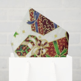 kerstcadeaupapier Sakkerpapier Vakantiepatroon Tissuepapier