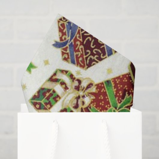kerstcadeaupapier Sakkerpapier Vakantiepatroon Tissuepapier (Cadeauzakje)