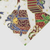 kerstcadeaupapier Sakkerpapier Vakantiepatroon Tissuepapier (Detail)