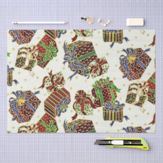 kerstcadeaupapier Sakkerpapier Vakantiepatroon Tissuepapier (Craft)