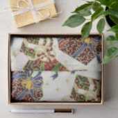 kerstcadeaupapier Sakkerpapier Vakantiepatroon Tissuepapier (Geschenk)