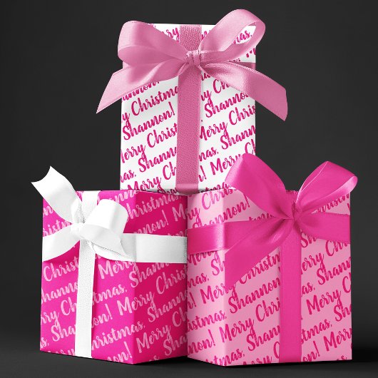 Kerstcadeaupapier Set van 3 vellen