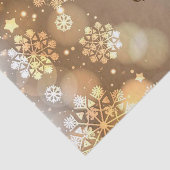 kerstcadeaupapier/snowflakes voor fijne kerst tissuepapier (Detail)