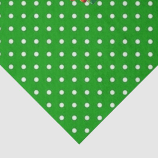 kerstcadeaupapier Snowman Elf Tissuepapier (Detail)