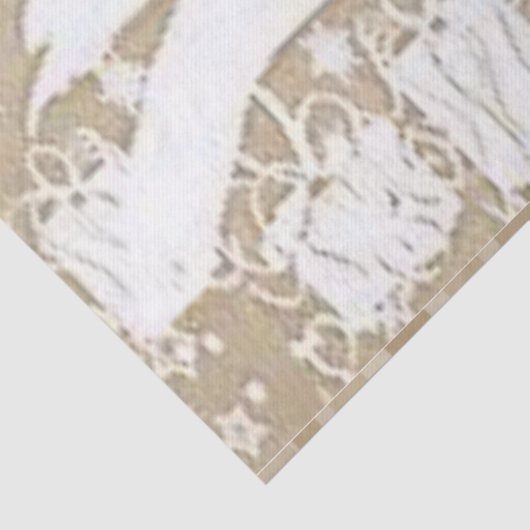 kerstcadeaupapier, Snowman Tissuepapier (Detail)