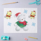 kerstcadeaupapier, Teddy Bear Tissuepapier (Craft)