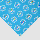 kerstcadeaupapier tissuepapier (Detail)