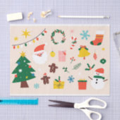 kerstcadeaupapier tissuepapier (Craft)