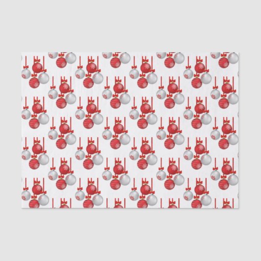 kerstcadeaupapier tissuepapier (Voorkant)