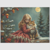 kerstcadeaupapier tissuepapier (Voorkant)