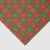 kerstcadeaupapier tissuepapier (Detail)