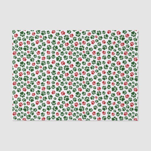 kerstcadeaupapier tissuepapier (Voorkant)