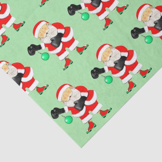 kerstcadeaupapier voor bakkers tissuepapier (Detail)