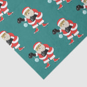 kerstcadeaupapier voor bakkers tissuepapier (Detail)