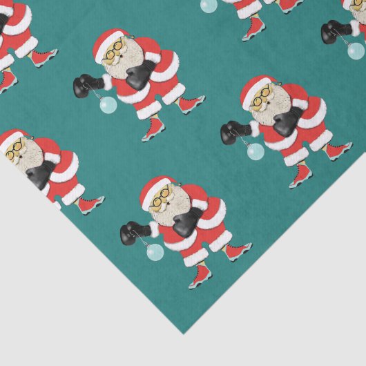 kerstcadeaupapier voor bakkers tissuepapier (Detail)