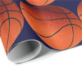 kerstcadeaupapier voor Basketball Cadeaupapier (Rol Hoek)