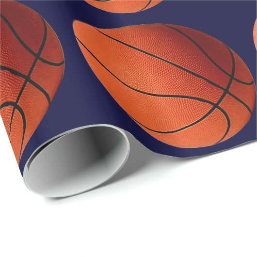 kerstcadeaupapier voor Basketball Cadeaupapier (Rol Hoek)