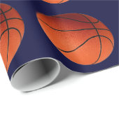 kerstcadeaupapier voor Basketball Cadeaupapier (Rol Hoek)