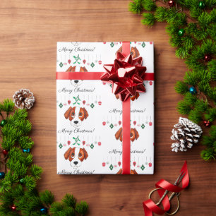 kerstcadeaupapier voor beagle kerstcadeaus cadeaupapier