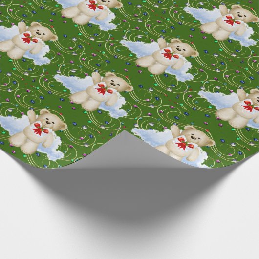 kerstcadeaupapier voor bear cadeaupapier (Hoek)