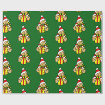 kerstcadeaupapier voor bear