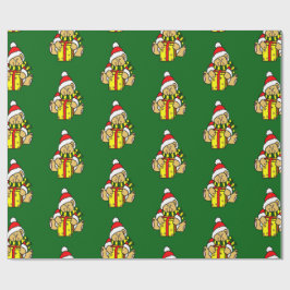kerstcadeaupapier voor bear cadeaupapier