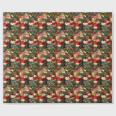 kerstcadeaupapier voor Camo Wrapping Paper Cadeaupapier (Vlak)