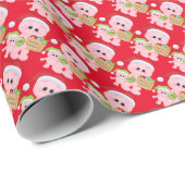 kerstcadeaupapier voor cartoon cadeaupapier (Rol Hoek)