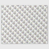 Kerstcadeaupapier voor de familie van Lizzy Cadeaupapier (Vlak)