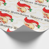  kerstcadeaupapier voor de kerstman cadeaupapier (Hoek)