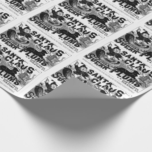 kerstcadeaupapier voor de kerstman cadeaupapier (Hoek)