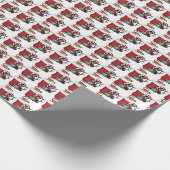 kerstcadeaupapier voor feestdagen cadeaupapier (Hoek)