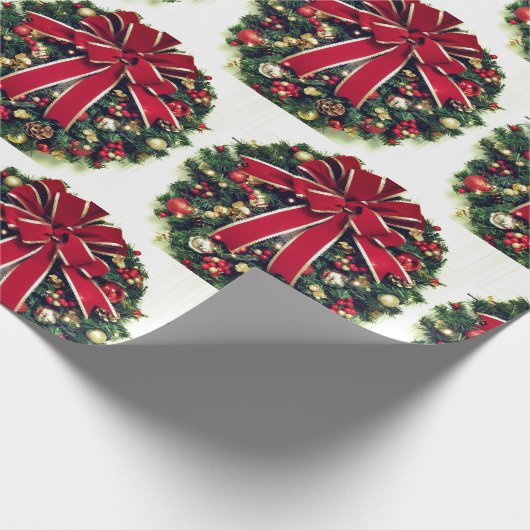 kerstcadeaupapier voor feestdagen cadeaupapier (Hoek)