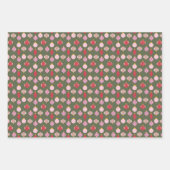 kerstcadeaupapier voor feestdagen inpakpapier vel (Voorkant)