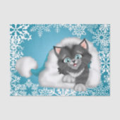 kerstcadeaupapier voor feestdagen tissuepapier (Voorkant)